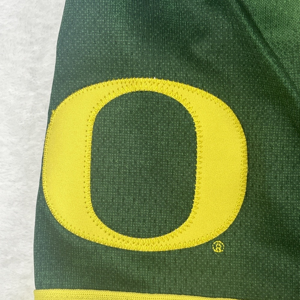 Nike Oregon Ducks Elite Basketball Shorts Men's Size: Medium Green/Yellow NWT - Picture 3 of 7